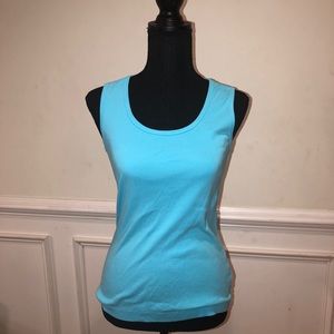 L.L BEAN Blue Tank Top